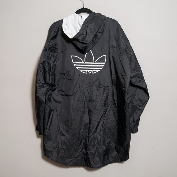 adidas Other - adidas x Vintage - 90s Trefoil Long Rain Jacket